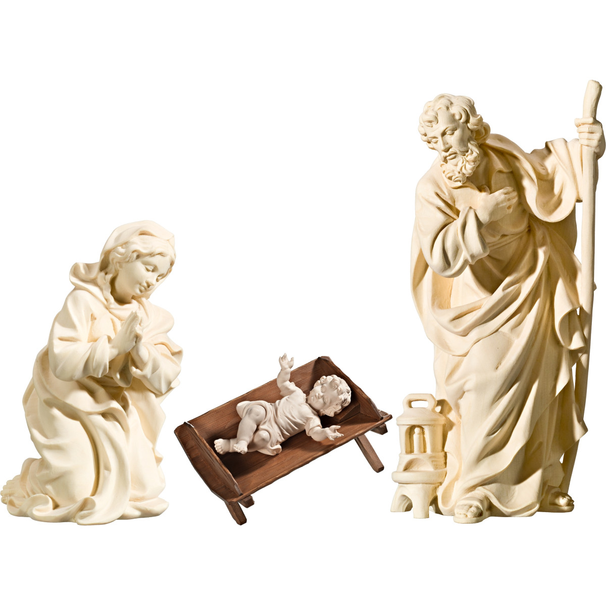 S. Família com Menino Jesus vestido em cama simples (sem base)