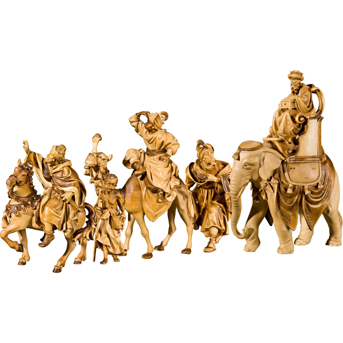 Three Wise Men Procession with Mounts | Bergland