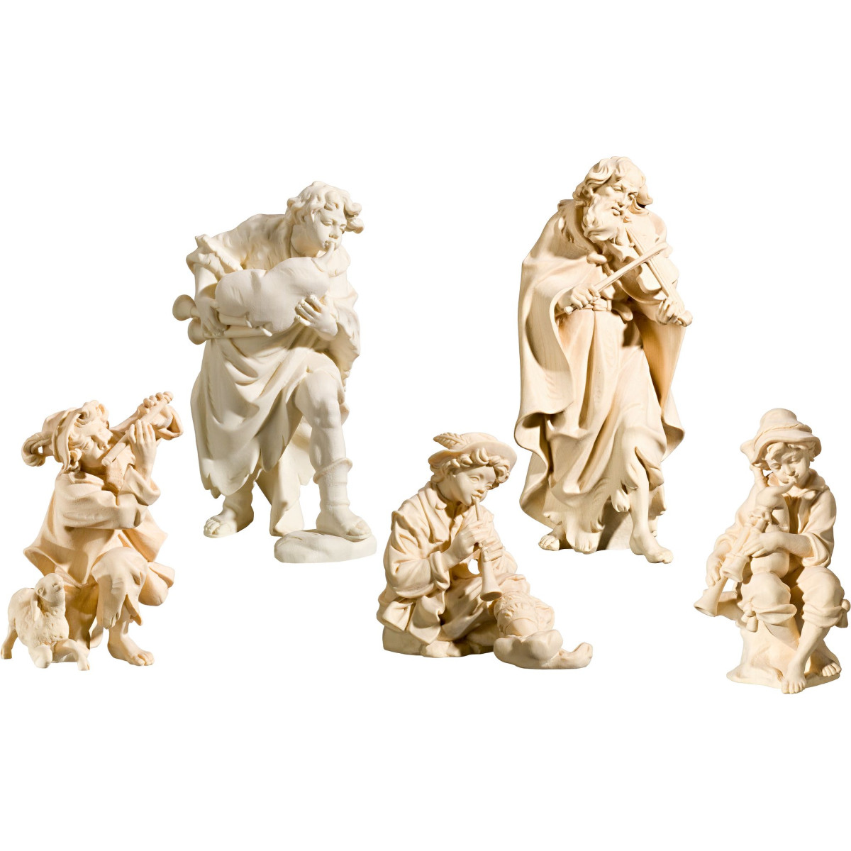 Shepherd Musicians for Nativity Scene | Bergland