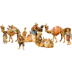 Kamelkarawane für Weihnachtskrippe | Bergland