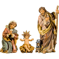Nacimiento con Niño Jesús sentado (sin base)