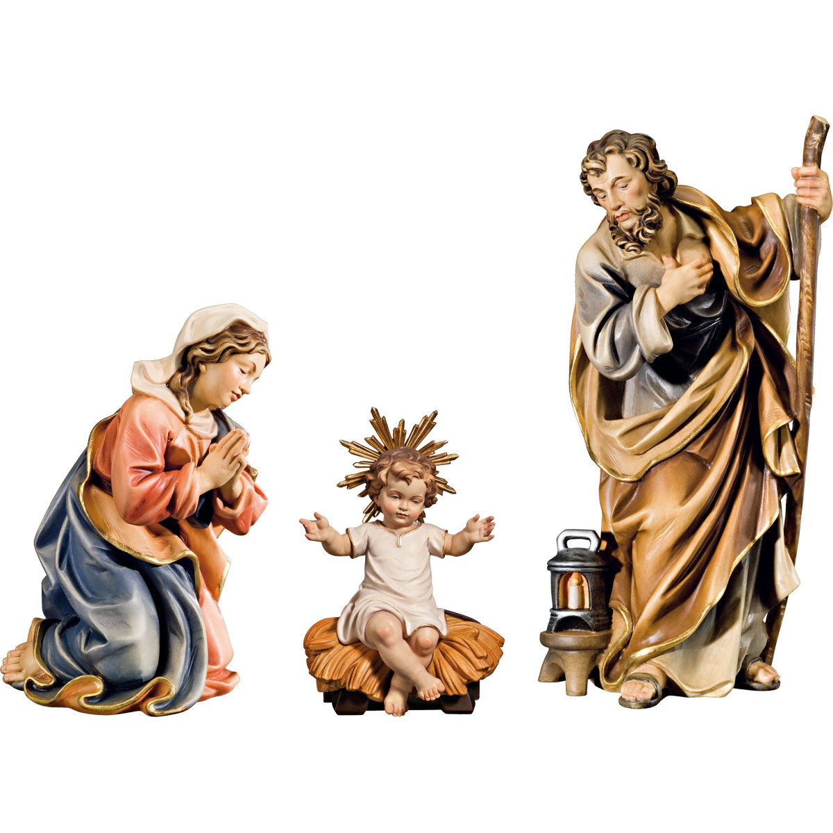 Holy Family with sitting clothed Jesus Child (without base)