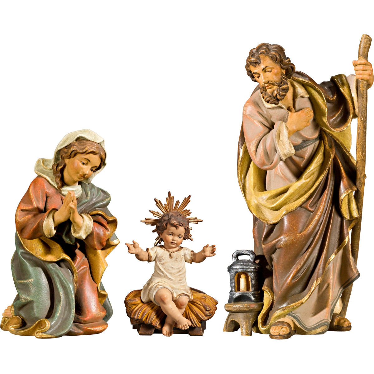 Holy Family with sitting clothed Jesus Child (without base)