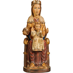 Madonna romanic sitting with Child