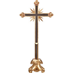 Standkreuz barock mit Strahlen